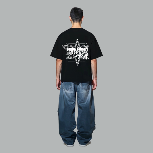 MORE MONEY MORE LOVE TEE Oversized
