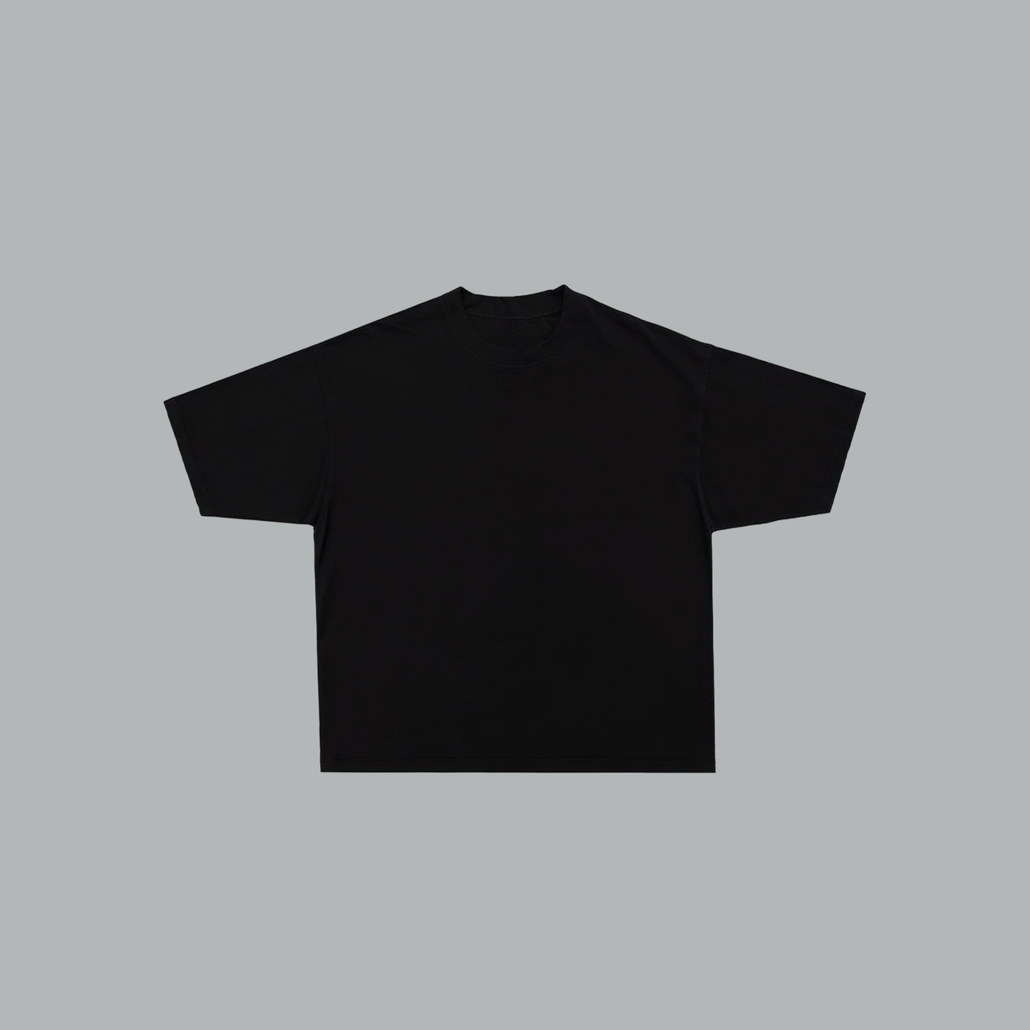 The Perfect Blank Black Oversized TEE