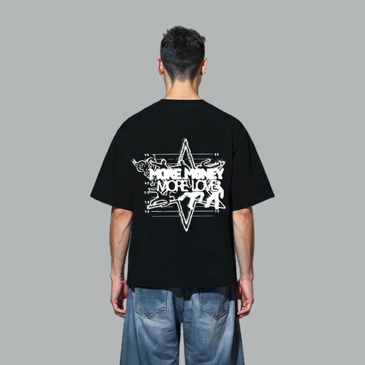 MORE MONEY MORE LOVE TEE Oversized